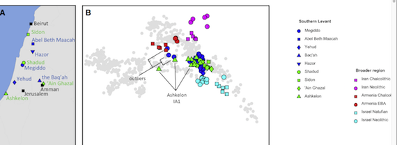 Were the Canaanites from Iran?  Genomic History Shows that Israelis, Palestinians, Lebanese have Zagros Ancestry