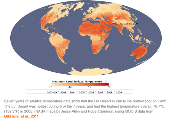 Global Heating could make it too Hot for a Third of Humanity by 2080 – 2100