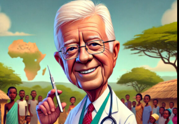 Jimmy Carter’s Victory against the Guinea Worm, with only 7 Cases this Year Worldwide, down from Millions